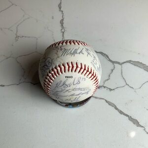 Rare 1997 FSU Team-Signed Baseball Featuring Legend Mike Martin